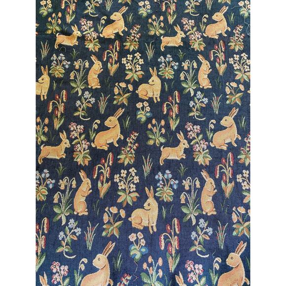 Brunschwig & Fils "Perseval Woven Tapestry" fabric heavy weight 1 yard 20” - Picture 5 of 5